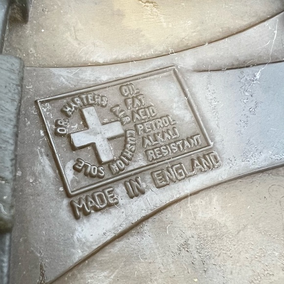 DR. Martens Vintage Lace up Chunky Oxfords Brown Leather 8A 43 Size 8 - Picture 10 of 12